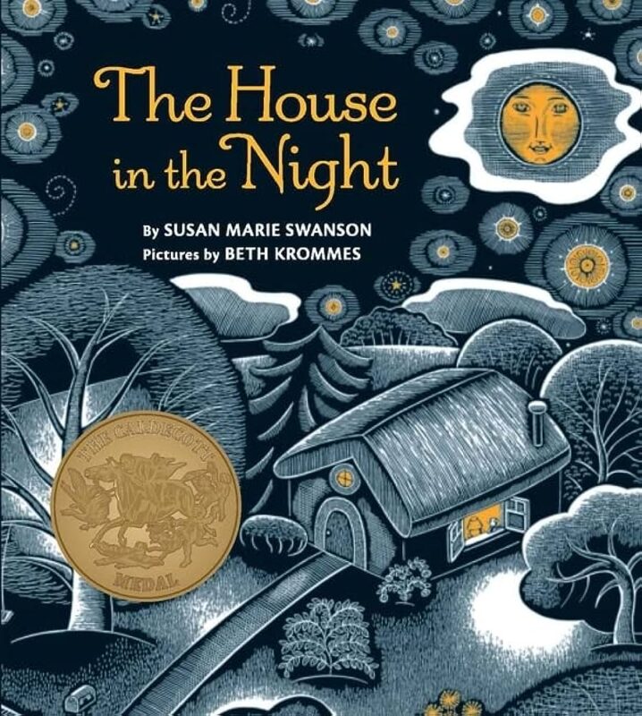 Book cover for 'The House in the Night' by Susan Marie Swanson.