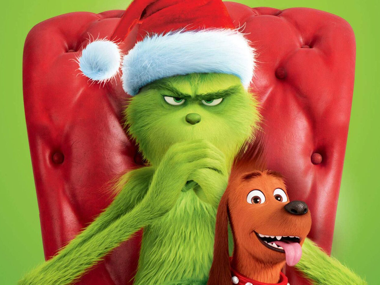 Film still from the animated movie 'The Grinch.'