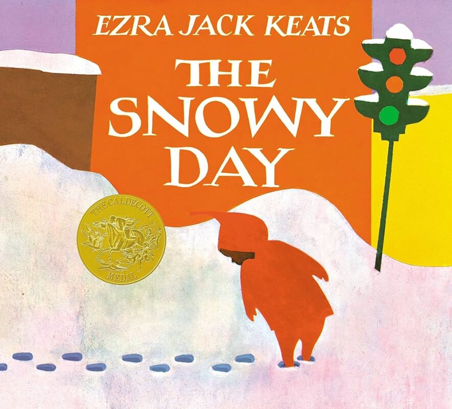 Photo of the book cover for The Snowy Day by Ezra Jack Keats.