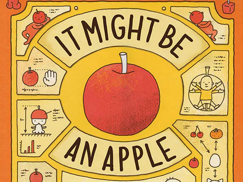 Book cover for It Might Be An Apple by Shinsuke Yoshitake.