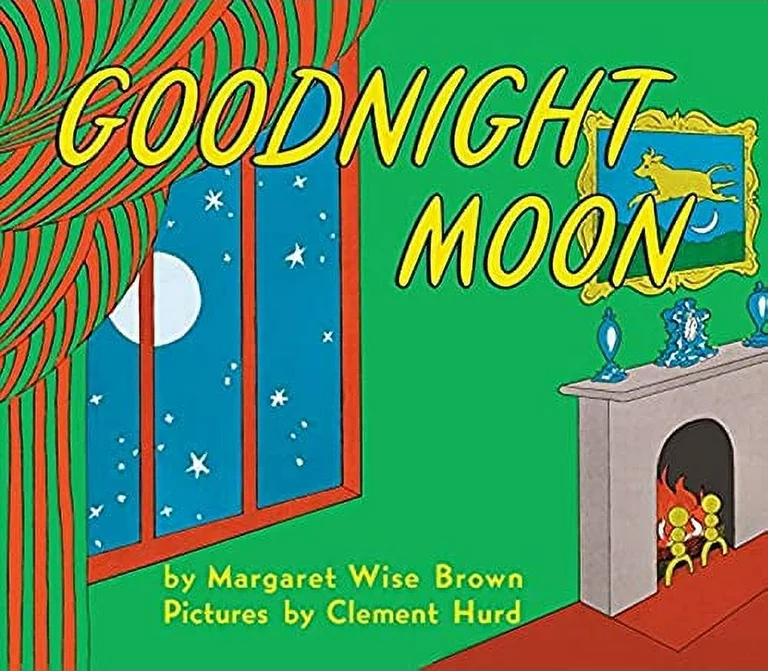 Book cover for Goodnight Moon by Margaret Wise Brown.