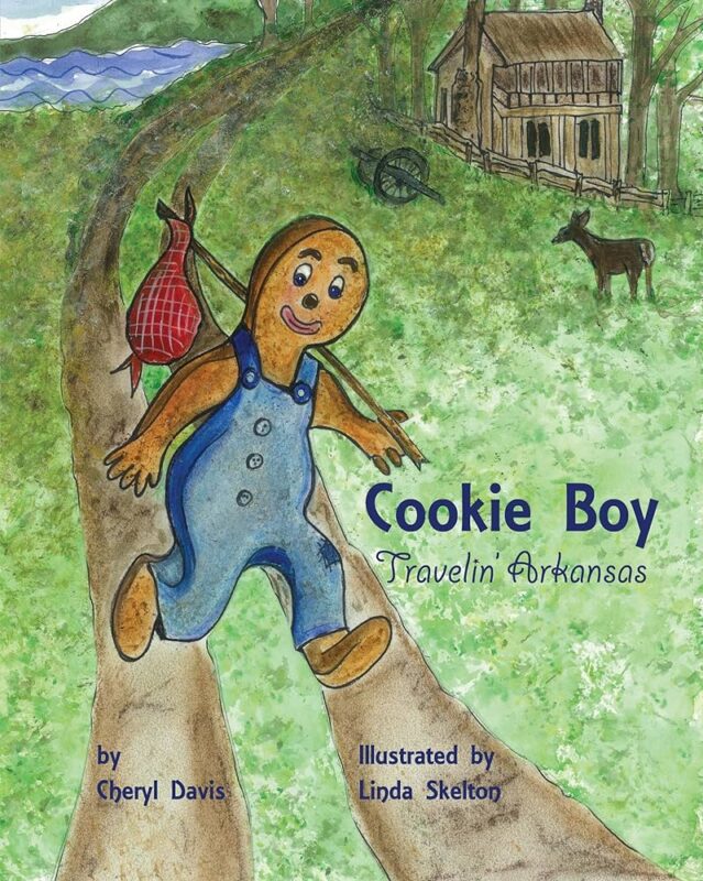 Photo of the book cover for Cookie Boy Travelin' Arkansas.