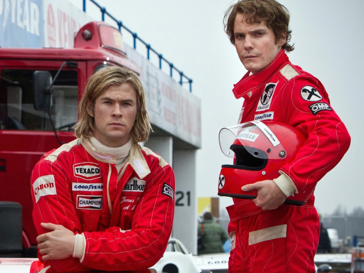 Film still from the movie Rush.