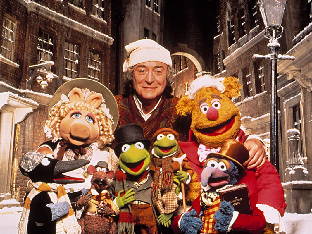 Film still from the movie The Muppet Christmas Carol.