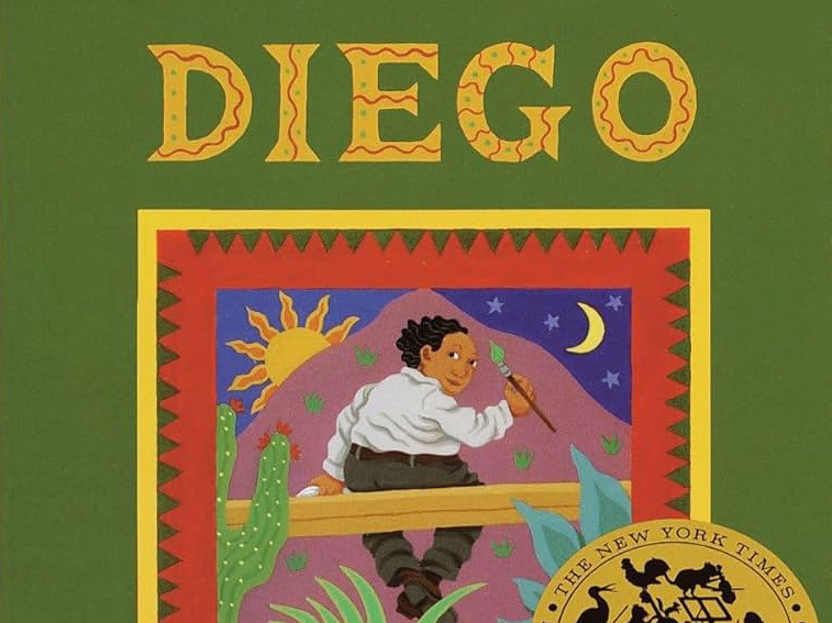 Book cover for Diego by Jeanette Winter with text by Jonah Winter.